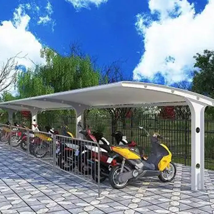 子洲县膜结构电动车棚